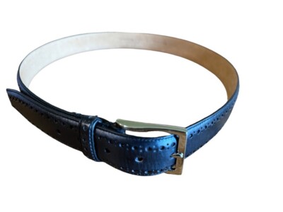 Cole Haan metallic buckle belt s-l400.jpg main image 2