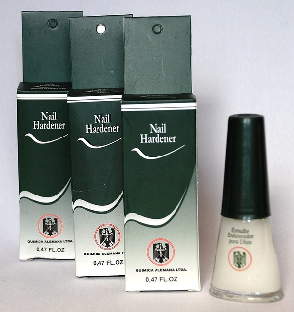 3 pack Quimica Alemana Esmalte Endurecedor para Unas Nail Hardener 0.