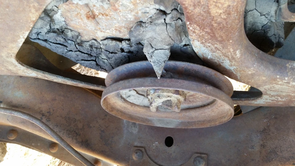 Camión Dodge 1948-1954 1951 1952 1953 cigüeñal polea y tuerca serie B Power Wagon Foto 2 de 4