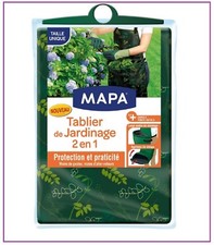 TABLIER DE JARDINAGE 2 en 1 - MAPA - Protège et Pratique - Taille Unique - NEUF