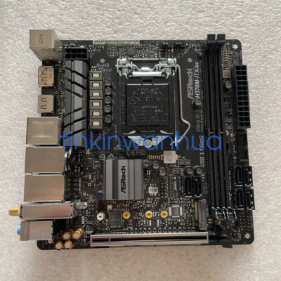 For ASRock H370M-ITX/ac LGA1151 DDR4 6×SATA III Mini-ITX Motherboard 