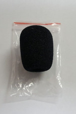 GuitarBoyZ Mini Microphone Headset Windscreen Pop Filter Black