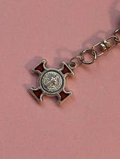 Benedictine Cross/Medal key chain