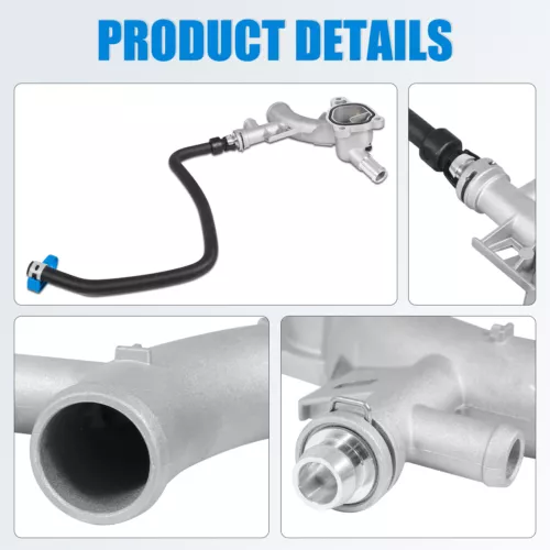 Engine Coolant Water Outlet W/ hose for Holden Barina Cruze Trax TM JH TJ 1.4 i - Picture 4 of 11