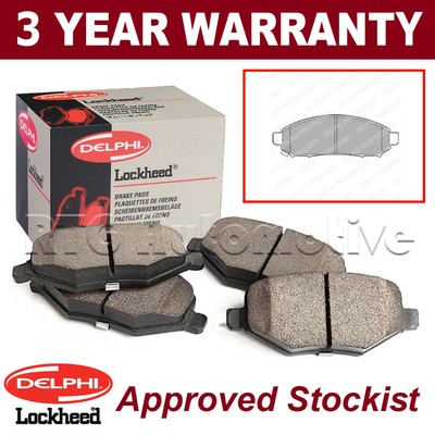 Front Delphi Brake Pads Fits Nissan PATHFINDER 2.5 DCI 4x4 2.5 DCi 4.0 4x4