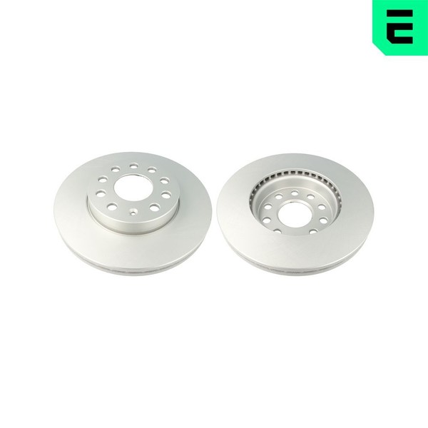 Optimal 2X Bremsscheibe Vorne Ø305Mm BelüFtet FüR Fiat Doblo GroßRaumlimousine-image