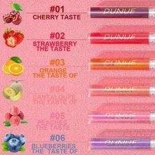 Glow Plumps Lip Oil High-Shine Nourishing Tinted Lip Gloss Top Coat Honey Glaze