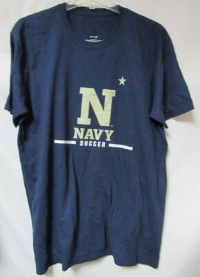 Navy Midshipmen Soccer Men's Size X-Large T-Shirt C1 2574 | eBay