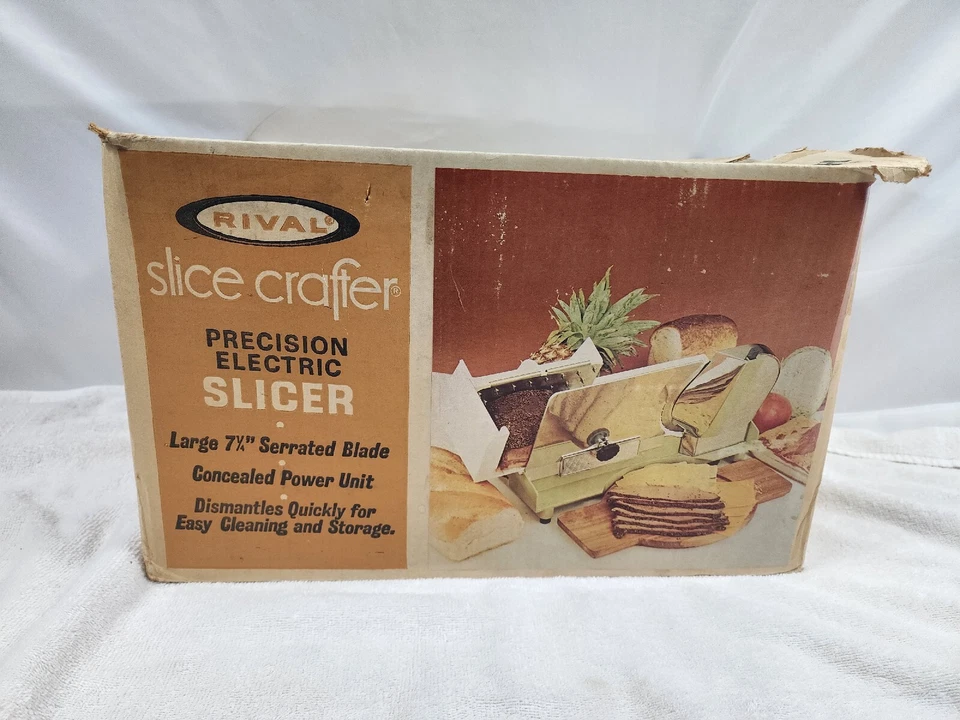 CORTADORA DE ALIMENTOS DE PRECISIÓN RIVAL SLICE CRAFTER, MODELO # 1037 TAL CUAL Foto 4 de 4