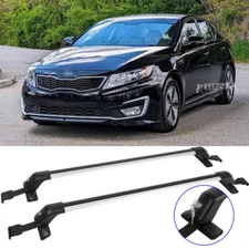 Car Top Roof Rack Cross Bars Cargo Luggage Carrier w/Lock For Kia Forte Optima