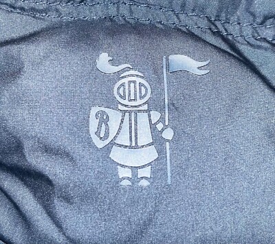 BURBERRY BABY BOYS BLUE PUFFER COAT SIZE 12M EXCELLENT COND