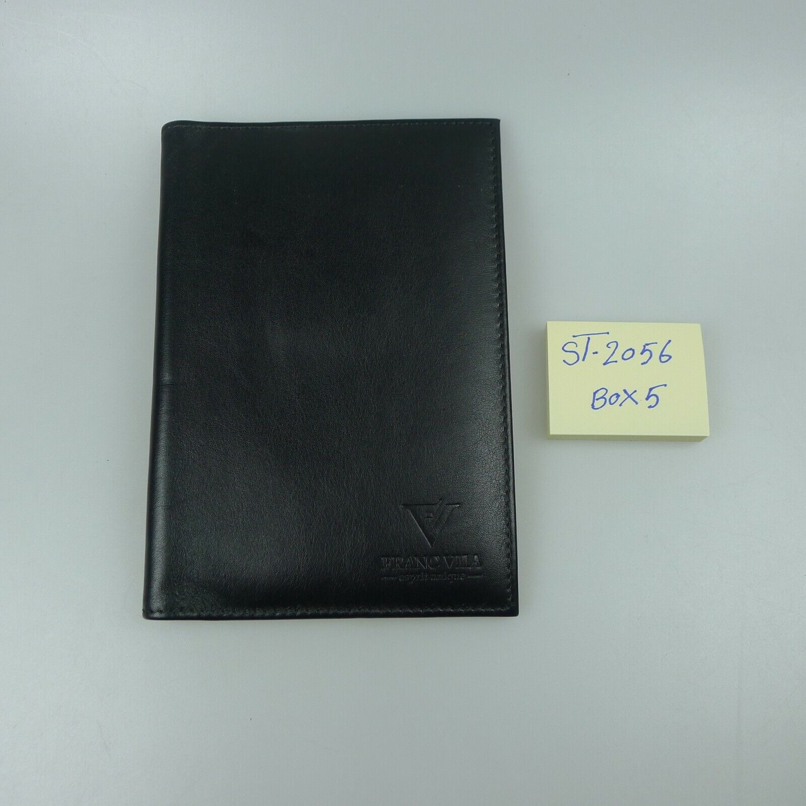 Franc Vila Black Leather Wallet