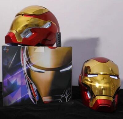 US STOCK!! Iron Man Helmet Mk50 Friday Wearable Collectible Helmet 1/1 Cosplay