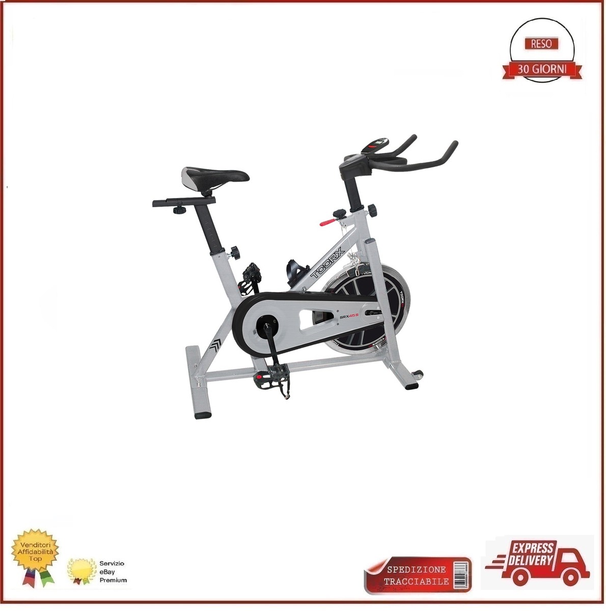 Toorx SRX-45S Indoor Cycles Spin Bike Scatto Fisso A Cinghia