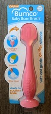 Bumco BABY BUM BRUSH - Original Diaper Cream Applicator - Silicone - Pink - NEW!