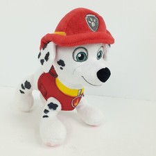 Nickelodeon Paw Patrol Marshall Plush Dalmatian Fireman Dog Toy Stuffed Animal