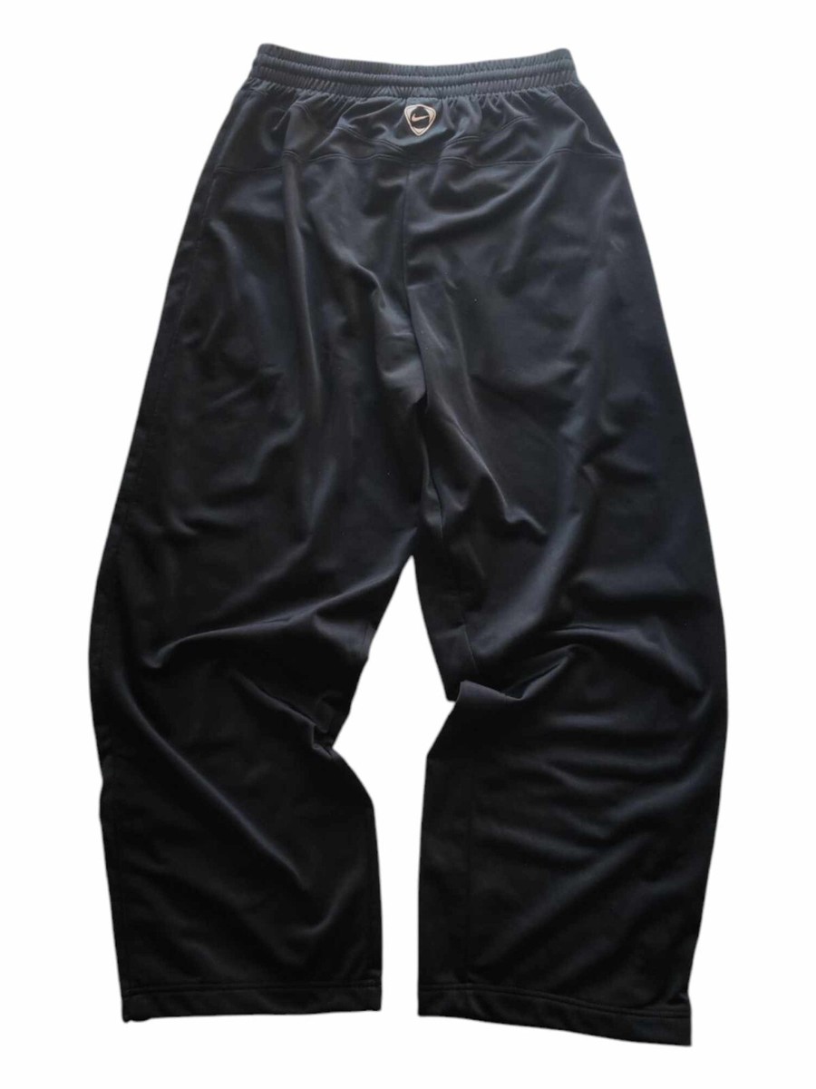 Nike Juventus Vintage Baggy Black Trackpants Y2k Men's