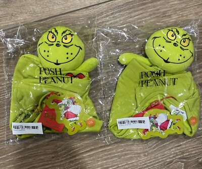 NIB Posh Peanut x The Grinch 'Mr. Grinch' Lovey