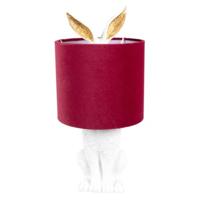 6LMC0099WVBU   Hasenpower: Die Lampe, die gute Laune macht   Clayre & Eef