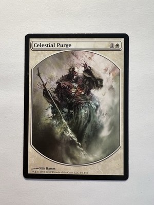 Celestial Purge - FULL ART PROMO - MTG Magic Player Rewards 2010 - LP