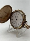 1898 Elgin Grade 133 6s 15J Pocket Watch Gold Filled Case - Working Antique