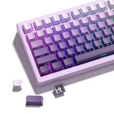 PBT keycapsDouble Shot keycaps 75 PercentCherry Profile Keyboard keycapGradient