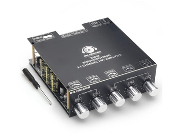 Amplificador 2.1 Bluetooth 5.2 TPA3255 300W+300W+600W alta potencia. NUEVO