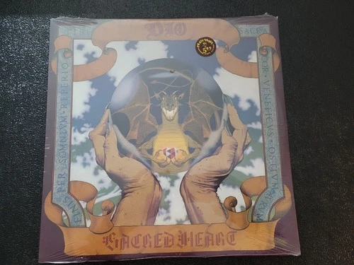 Dio  Sacred Heart Original  1st Press Vinyl  1985 OG SEALED