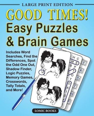 Editor of Good Times! Puzzle Good Times! Easy Puzzles & Brain Game (Taschenbuch)