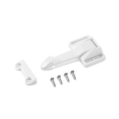 Sicherheitsschloss INOFIX 66515, 48x45x85mm, weiß, 2 Stück, Türschloss, Schloss