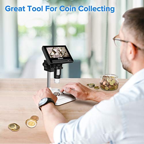 Coin Microscope 4 3 Inch LCD Digital Microscope With 32GB TF Card 10X coin-microscope-4-3-inch-lcd-digital-microscope-with-32gb-tf-card-10x