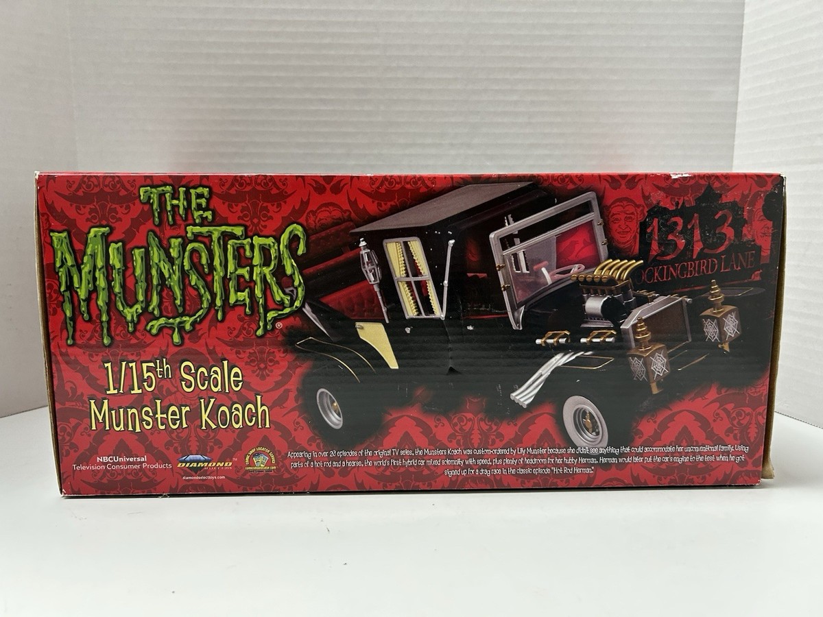 2012 Diamond The Munsters 1/15th Scale Munster Koach Color Version