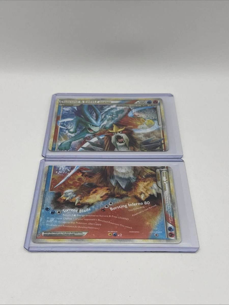 Suicune & Entei Legend Pokémon TCG Cards for sale | eBay