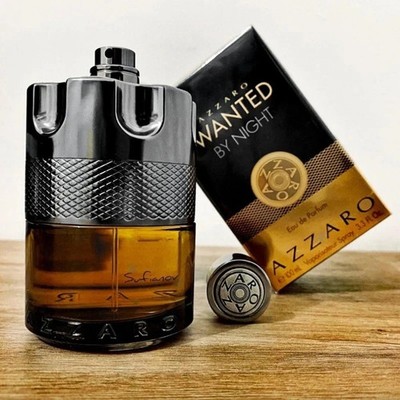 Azzaro Wanted by Night Eau de Parfum Spray for Men 3.4 oz / 100ml New Sealed