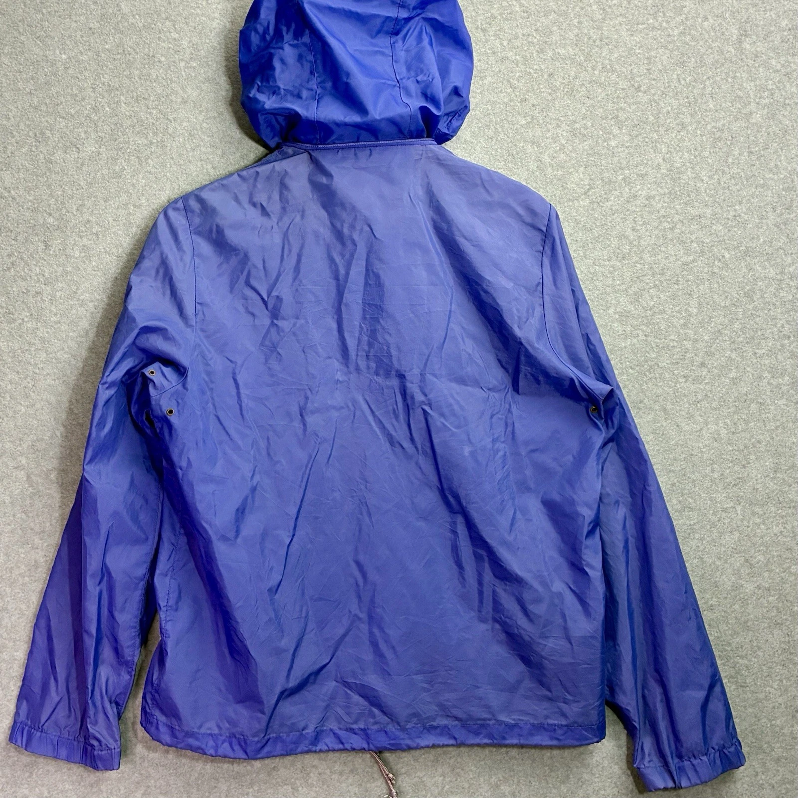 Men’s Small Full Zip Windbreaker REI Jacket Purple Lightweight Outdoor Hiking