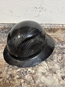 Lift Safety HDC-15KG Dax Carbon Fiber Full Brim Hard Hat- Black w/ Suspension
