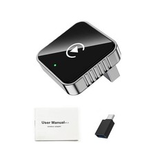 2-in-1 Wireless Carplay Android Auto Adapter Plug play USB For Iphone Android ZC