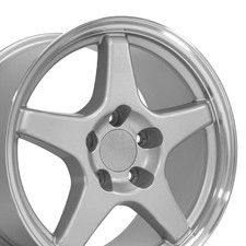 17 Inch Silver 5061 Wheels Set4 Fit Firebird Camaro C4 Corvette Zr1