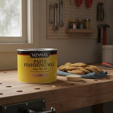 Paste Finishing Wax, Natural, 1 lb Natural