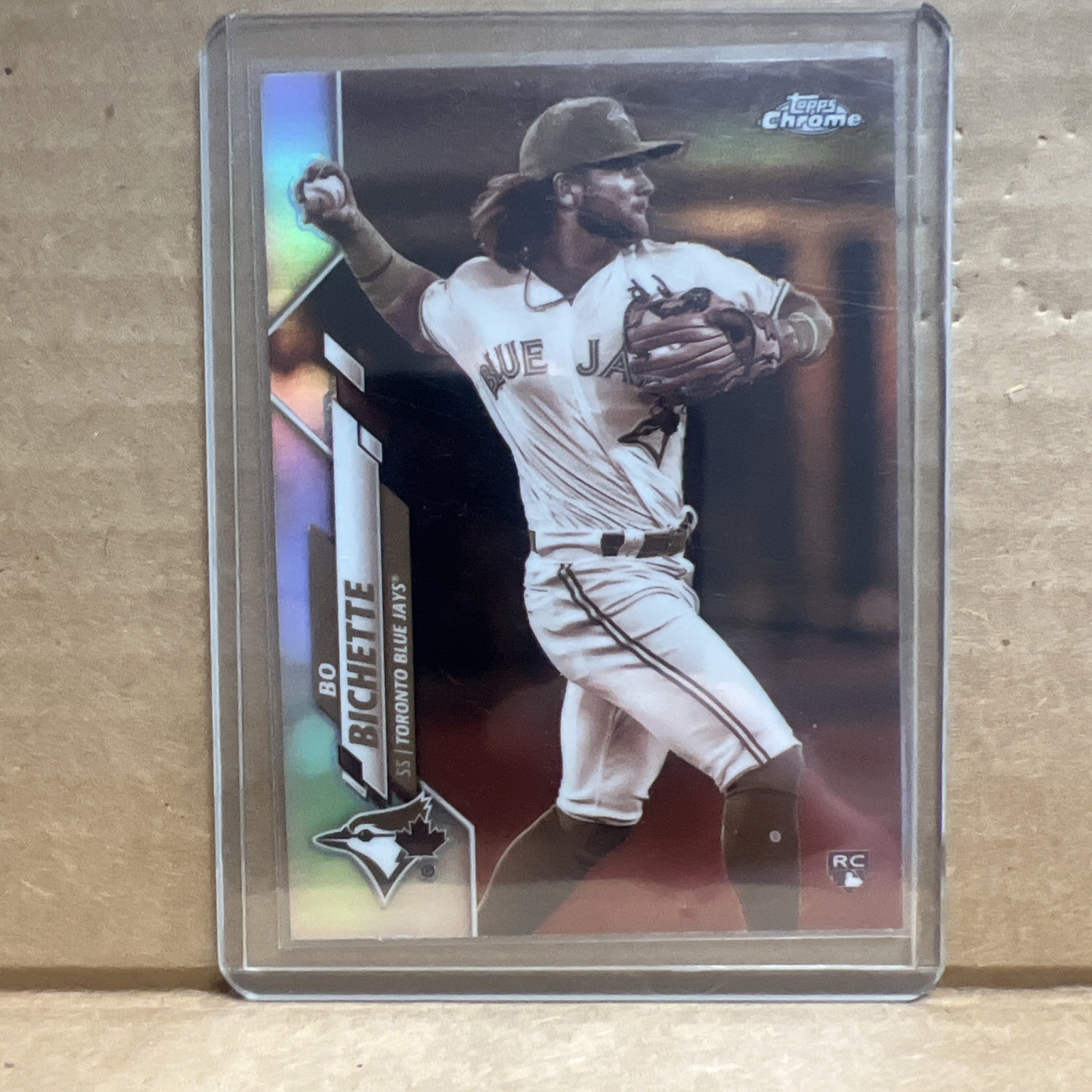 2020 Topps Chrome - Bo Bichette #150 Sepia Refractor (RC)