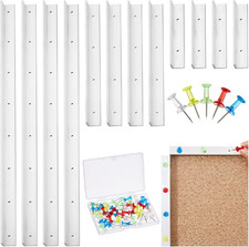 12 Pcs 12" 6" 3" Stained Glass Supplies Layout Block System, Silver