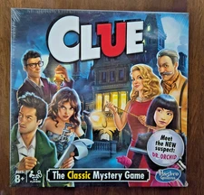 Hasbro Gaming "Clue" The Classic Mystery Game - Brand New And Sealed