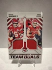 2025 Panini Rookies & Stars - Team Duals Patrick Mahomes II, Travis Kelce (MEM)