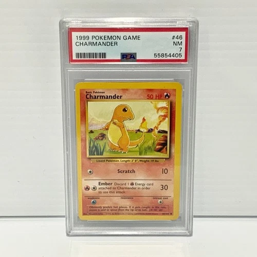 PSA 7 - 1999 Pokemon Game Charmander Base Set 46/102