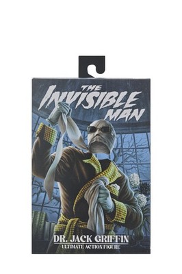 Universal Monsters 7'' Ultimate The Invisible Man Kemp House Action Figure, by