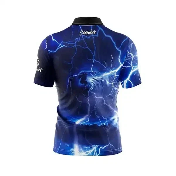 Custom Name Electrical Lightning Bowling Jersey Shirt