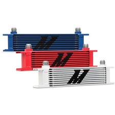 Mishimoto Mmoc-10bl Universal 10 Row Oil Cooler Blue Mishimoto Mmoc-10bl Universal 10 Row Oil Cooler Blue