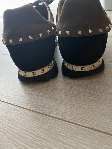 Men 8.5US Valentino Shoes Camouflage Studded Sneakers Size 42 Limited Edition VH - Picture 2 of 4