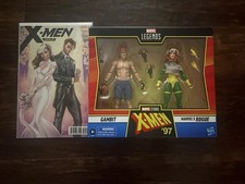 GAMBIT & ROGUE X-MEN '97 Marvel Legends Figures 2-Pack  With Comic