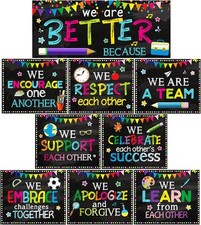 Motivational Bulletin Board Poster Classroom Decoration Set